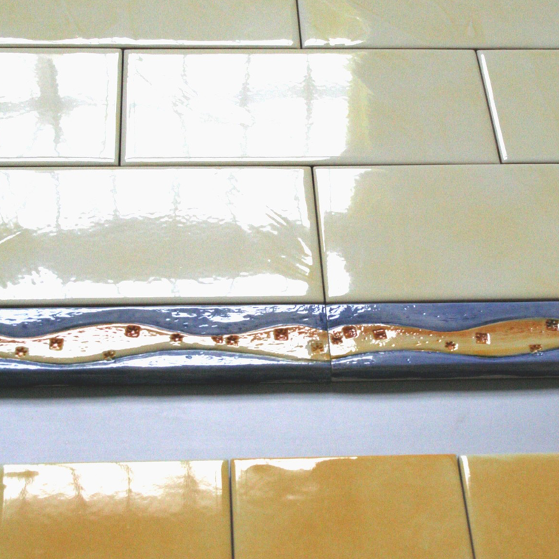 Piastrelle serie Olimpo Miele chiaro cm 10×20